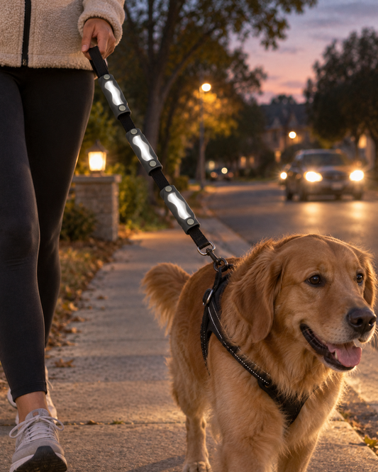 Reflective Leash Safety Sleeves
