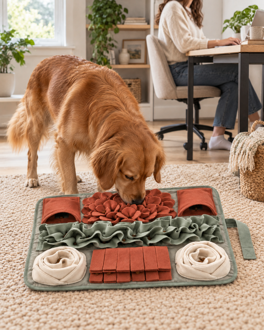 Foldable Enrichment Sniff Mat