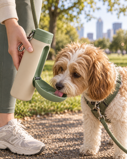 Clip-On Pet Travel Water Bottle