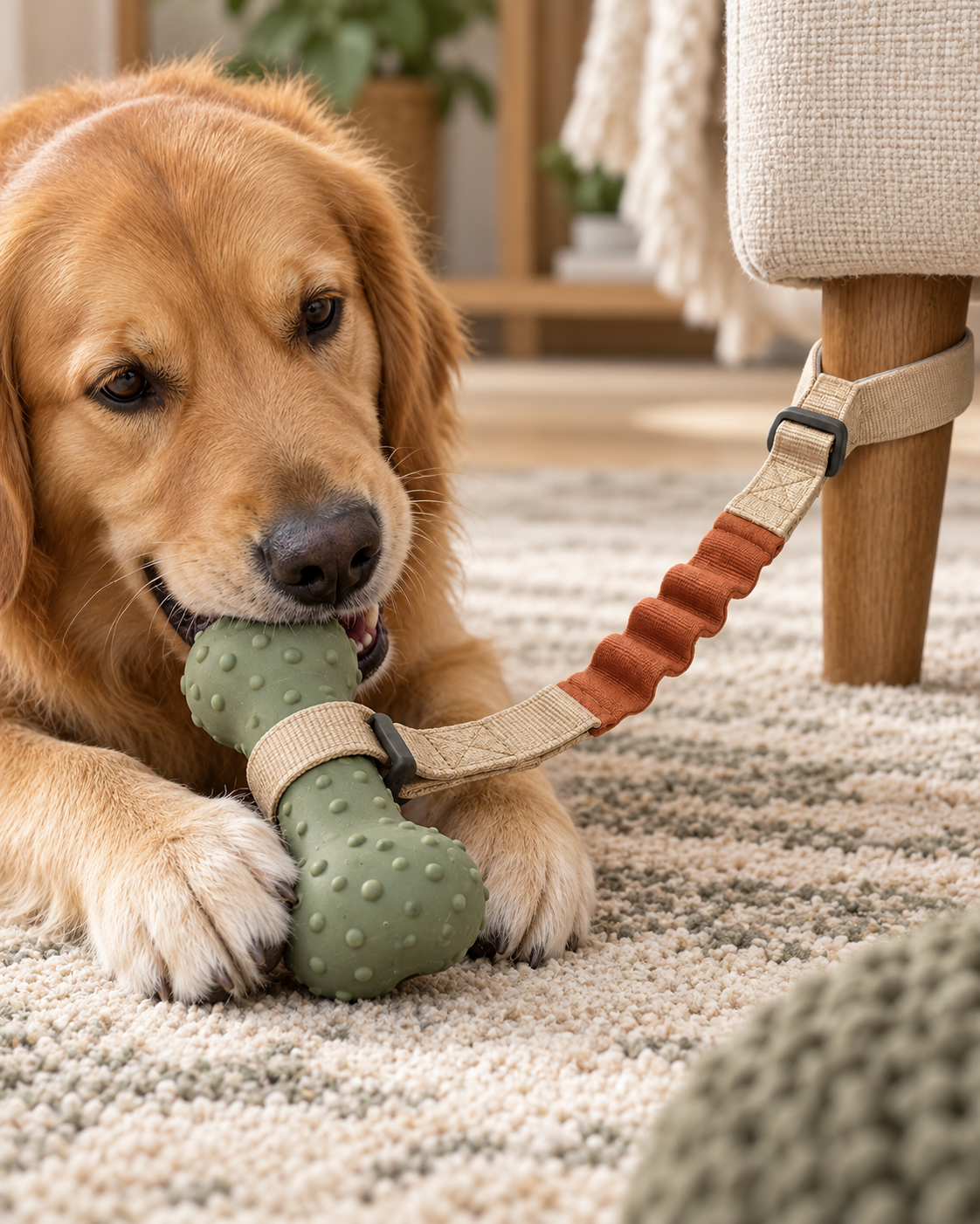 Adjustable Pet Toy Tether