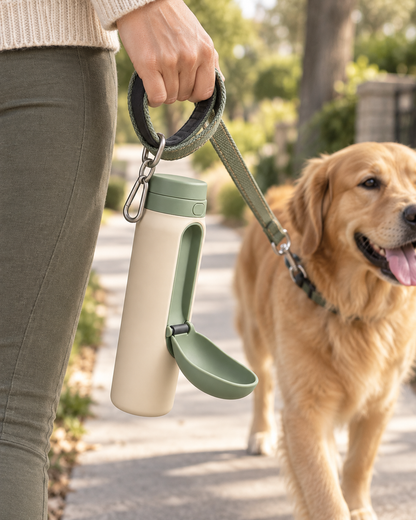 Clip-On Pet Travel Water Bottle