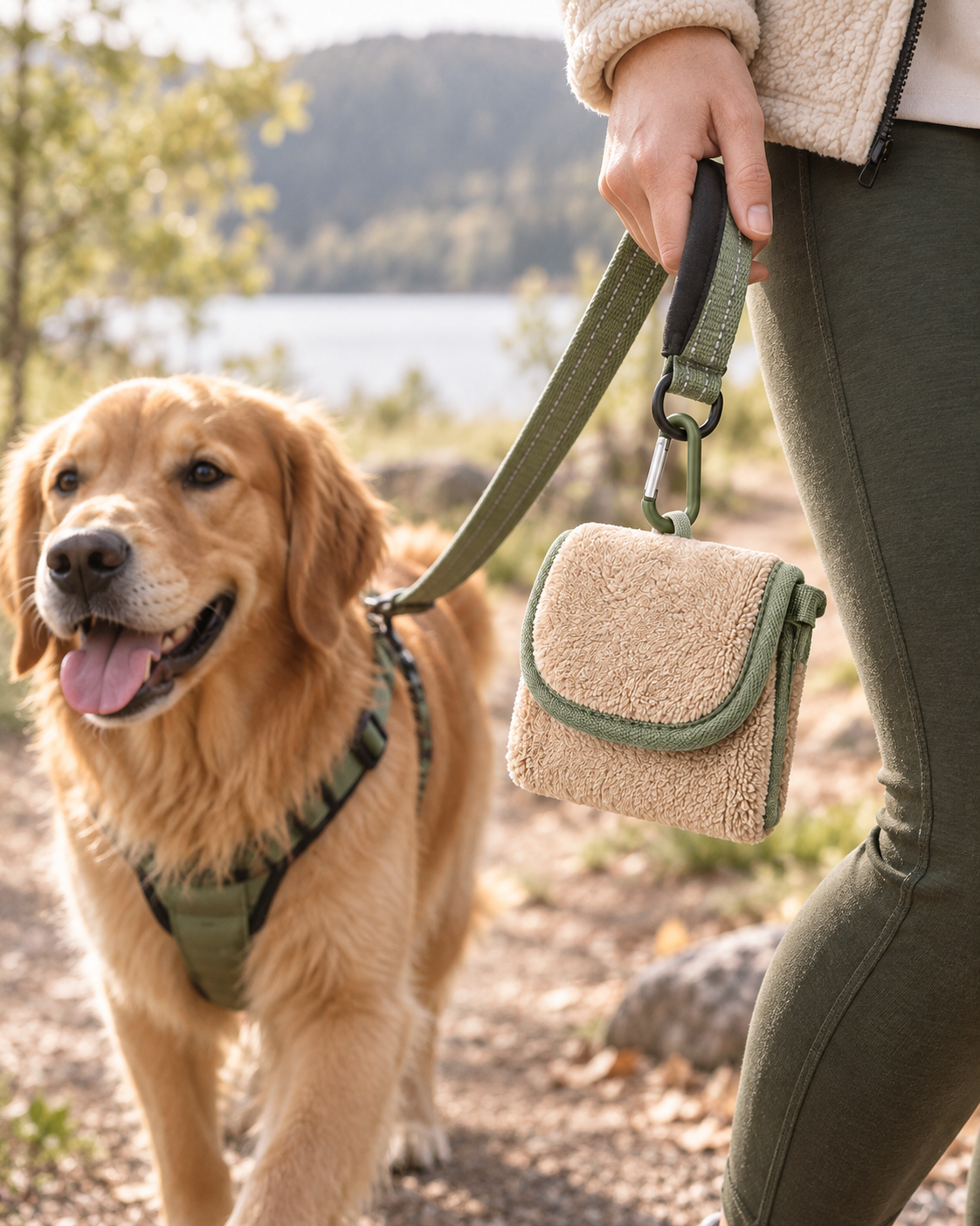 Reversible Microfiber Paw-Drying Mitt