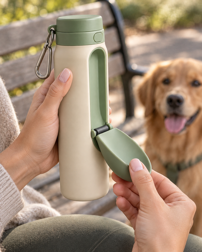 Clip-On Pet Travel Water Bottle