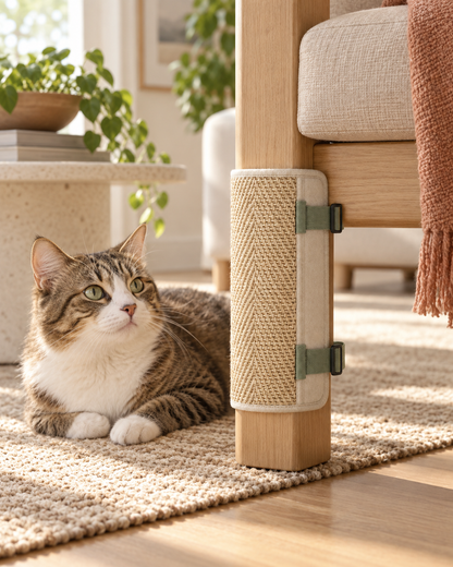 Wraparound Furniture-Leg Cat Scratcher