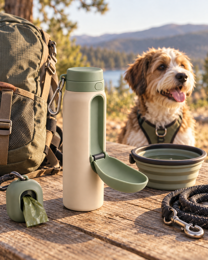 Clip-On Pet Travel Water Bottle